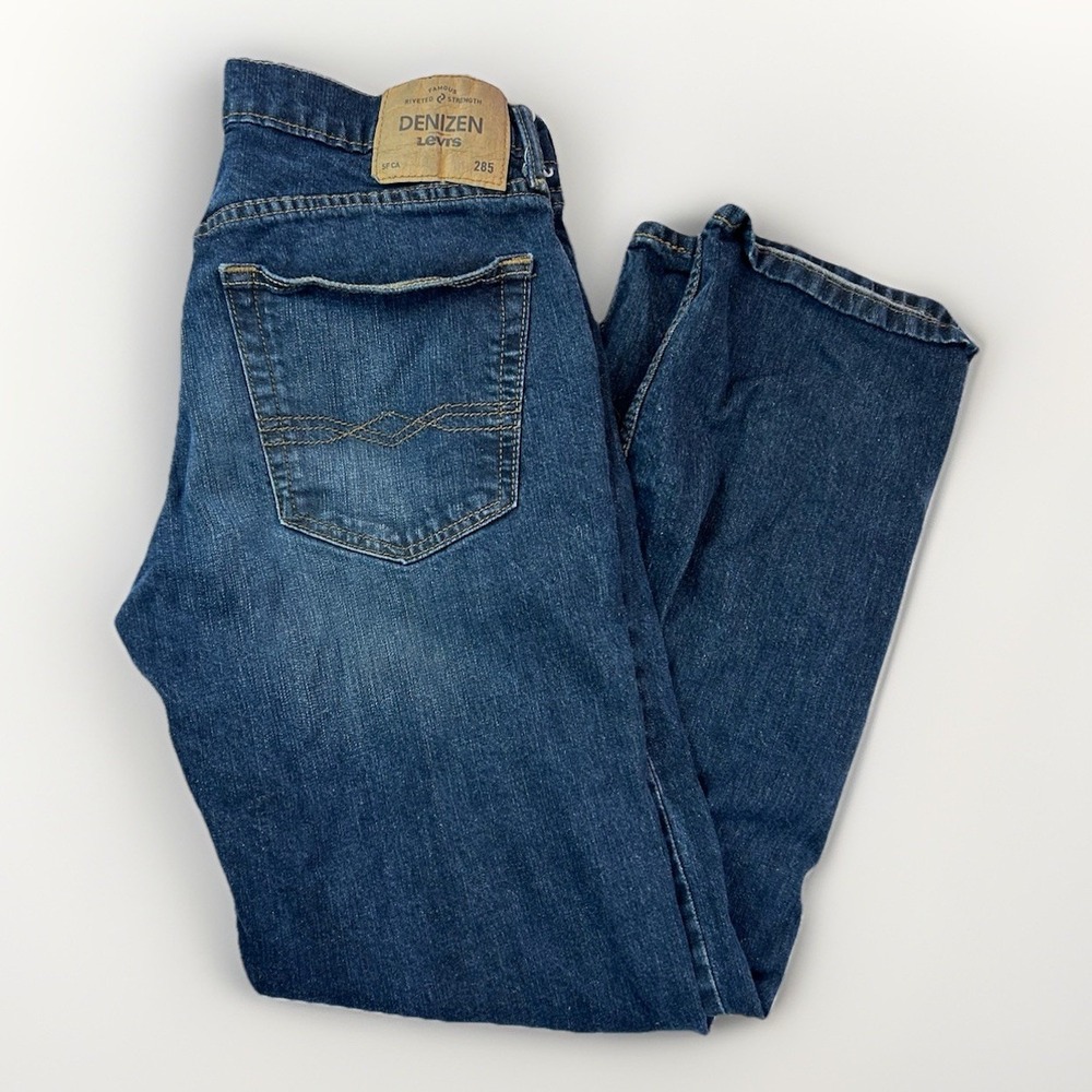 denizen from levi's men's 285 relaxed fit jeans 32x30